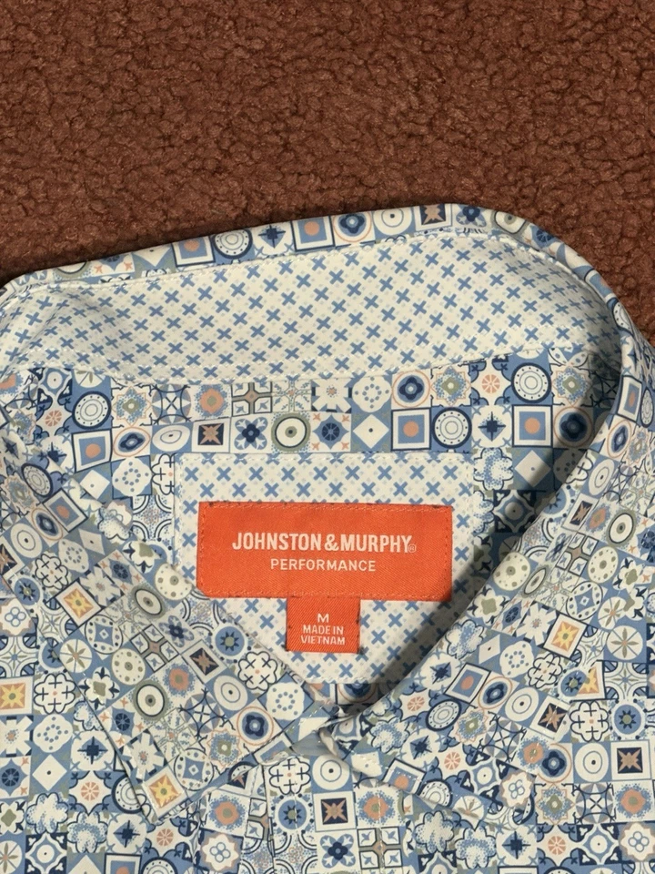 Camisa de vestir mediana Johnston And Murphy Performance para hombre Foto 4 de 4