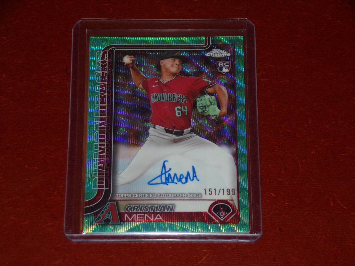 2025 Topps Chrome Rookie Auto Aqua Wave Refractors RC 151/199