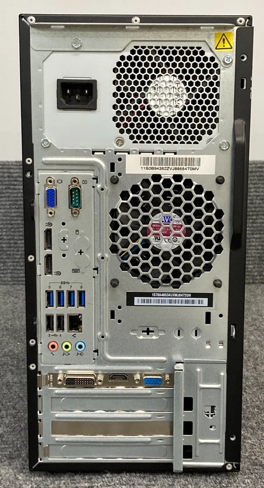 Lenovo ThinkServer TS140 Server w/ Intel Xeon E3-1226, 16GB, 512GB SSD, No PSU - Image 3 of 4