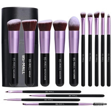 BS-MALL Makeup Brushes Premium Synthetic Foundation Powder Concealers Eye Shadow