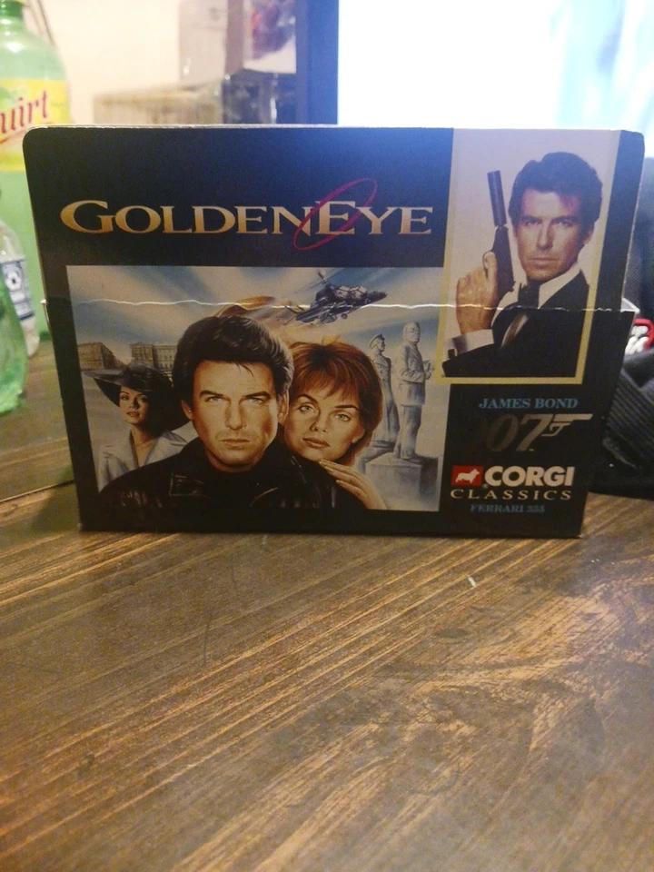 JAMES BOND 007 FERRARI 355 GOLDENEYE CORGI 1995 DIECAST In Box - Image 3 of 4