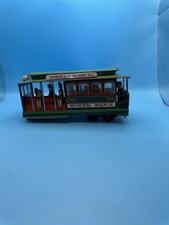 Vintage San Francisco Municipal Railway Tin Cable Car Toy 504 Friction Japan