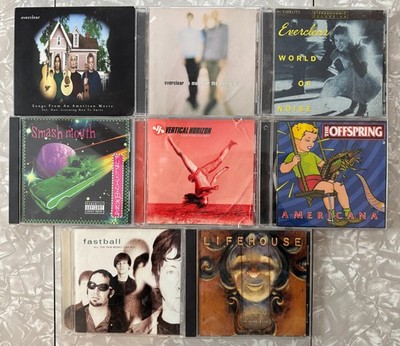 '90s Rock CDs Lot (8): Everclear Offspring Smash Mouth Fastball Vertical Horizon