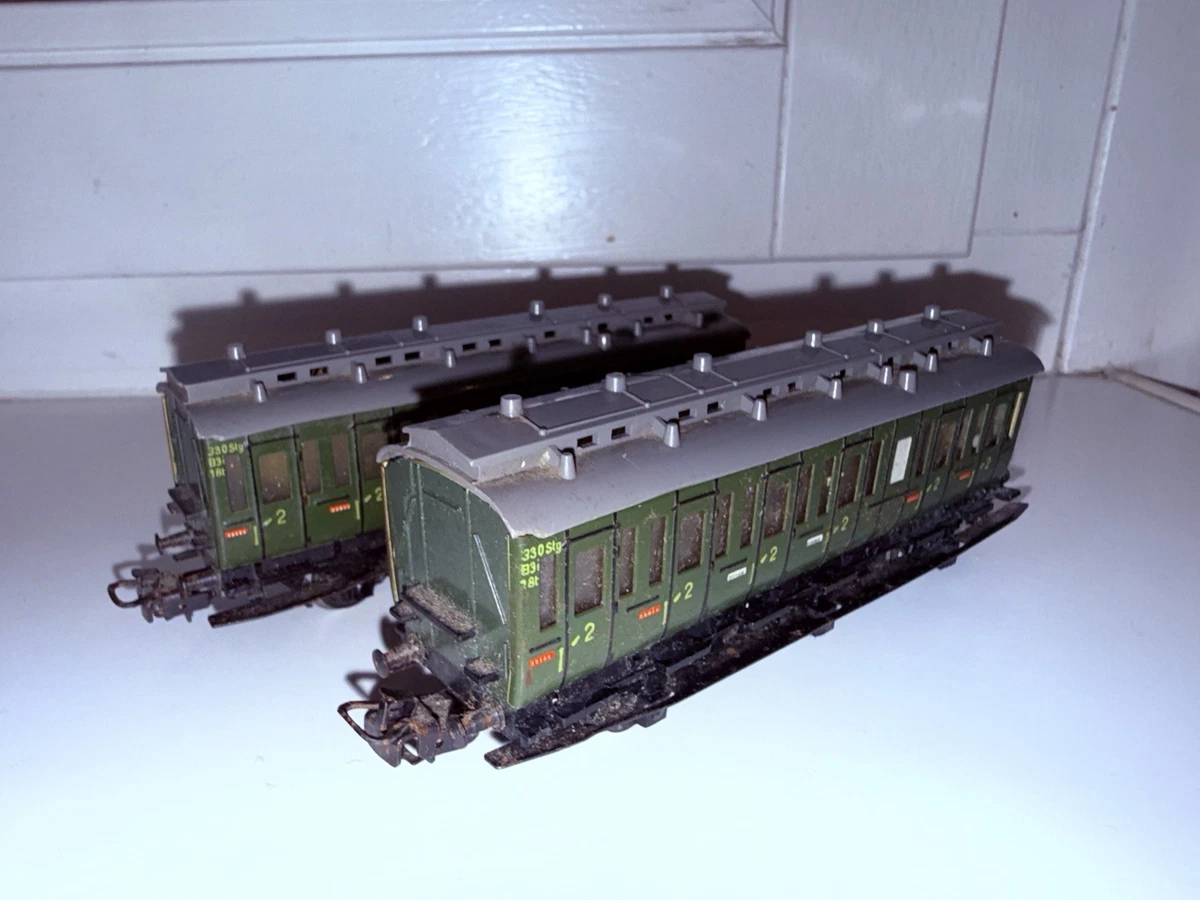 Lot De 2 Wagons Marklin 4004 Et 4005 - Neufs