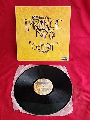 Nothing Can Stop Prince And The NPG Get Off Lp Vinyl Record Album