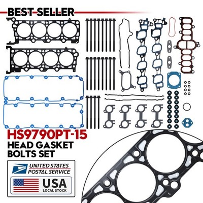 Fit For 00-05 Ford F150 E150/250 Expedition Excursion 5.4L Head Gasket Set Bolts
