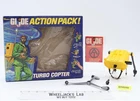 Turbo Copter WORKS Adventure Team GI Joe 1972 Hasbro Vintage 12" Accessory W/Box