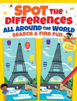Spot the Differences All Around the World: Search  Find Fun (Dover Child - GOOD