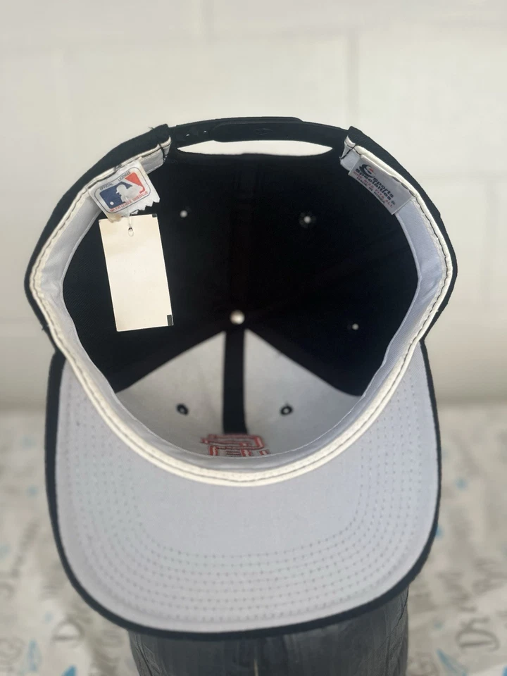 Vintage San Francisco Giants Hat Snapback Sports Specialties Black Youngan SF DS - Image 4 of 4