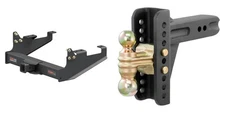 CUR Trailer Hitch Class 5 Towing Cargo Kit 2.5in Receiver Ball Mount 15804-45902