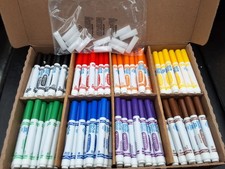 Crayola Ultra-Clean Washable Markers Classpack 8 Colors 200 Ct New 58-8200