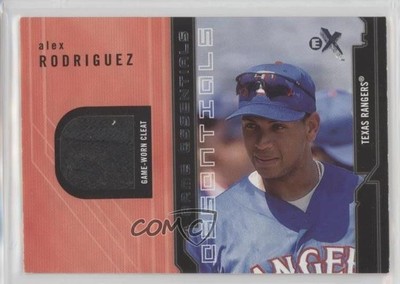 2002 E-X Game Essentials Game Used Alex Rodriguez 4f5