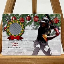 2022 Topps Holiday - Mega Box Relics Oneil Cruz Rookie Jersey (MEM, RC) NICE!🔥