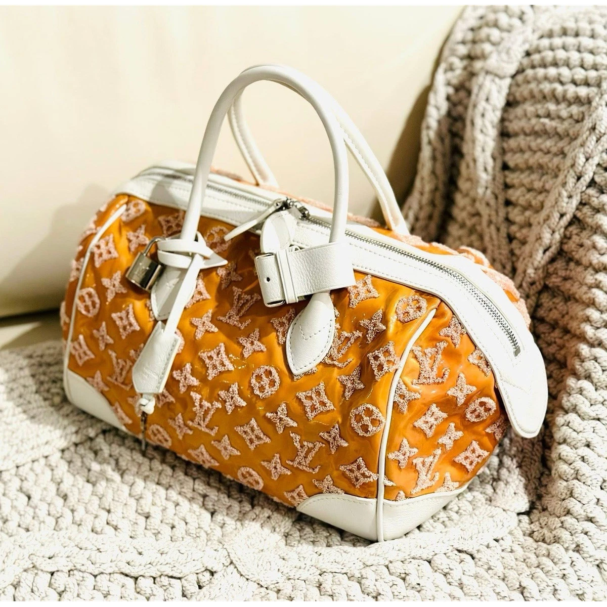 Louis Vuitton ホワイト ハンドバッグ Louis Vuitton White Patent Bags & Handbags for Women for sale | eBay