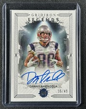 DANNY AMENDOLA 2023 TOPPS MOTIF #GIL-DA GRIDIRON LEGENDS AUTO 35/49