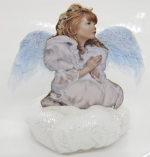 Heaven Sent Always Faithful Angel 2000 Christmas Ornament Bradford Sandra Kuck 