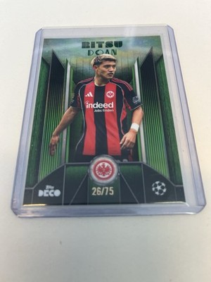 Topps Deco 2025-2026 Green Parallel Ritsu Doan 27/75