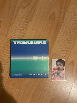 TREASURE THE SECOND STEP:CHAPTER ONE Album DIGIPACK YOON JAE HYUK CD+Poster+etc