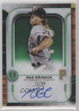 2022 Topps Tribute Tribute Auto Green 72/99 Max Kranick #TA-MKR Auto fm0