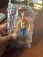 Vintage 1999 Disney Toy Story 2 Woody Figurine McDonald's Happy Meal Toy New