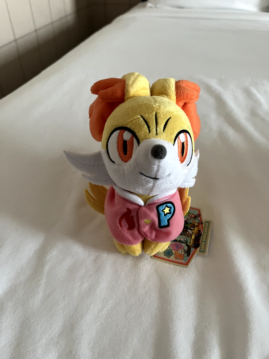 Pokemon World Championships 2025 Anaheim Fennekin Plush