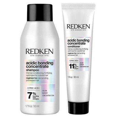 Redken Acidic Bonding Concentrate Shampoo and Conditioner TRAVEL SET