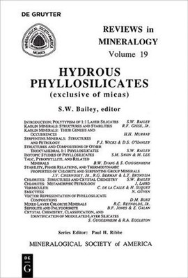 Hydrous Phyllosilicates: (Exclusive of Micas) by S.W. Bailey (English) Paperback