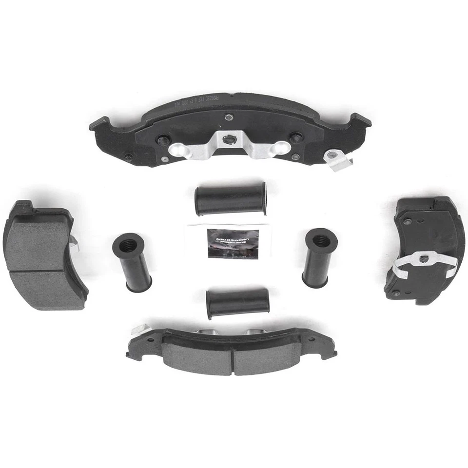 Front Ceramic Brake Pads w/ Hardware for 1994 1995 1996 Buick Park Avenue 3.8L - Image 2 of 3