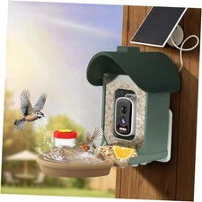 ChirpingPal Bird Feeder with Camera () Sage Green
