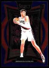 2024-25 Panini Select - Concourse Donovan Clingan #69 Blue (RC)