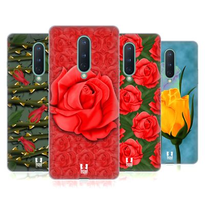 HEAD CASE DESIGNS ROSES SOFT GEL CASE FOR GOOGLE ONEPLUS PHONES