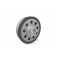 Vaico V20-2495 Riemenscheibe, Kurbelwelle FüR BMW Ford