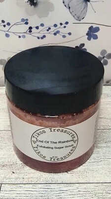 Radiant Glow Sugar Scrub   Gentle Exfoliation & Deep Hydratio