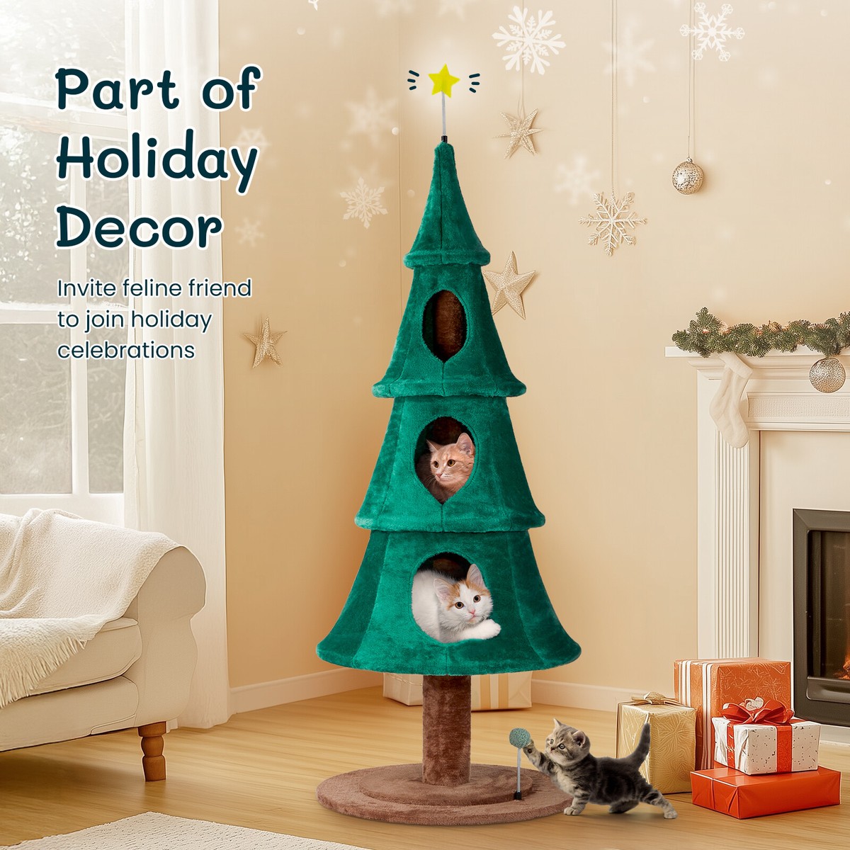 Christmas Tree Cat Condos Amazon 10 Best Cat Trees 2025 The Strategist