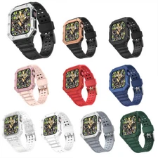 For Apple Watch with Protective Case Rugged for Apple Watch 9 8 7 6 5 4 3 2 1 SE
