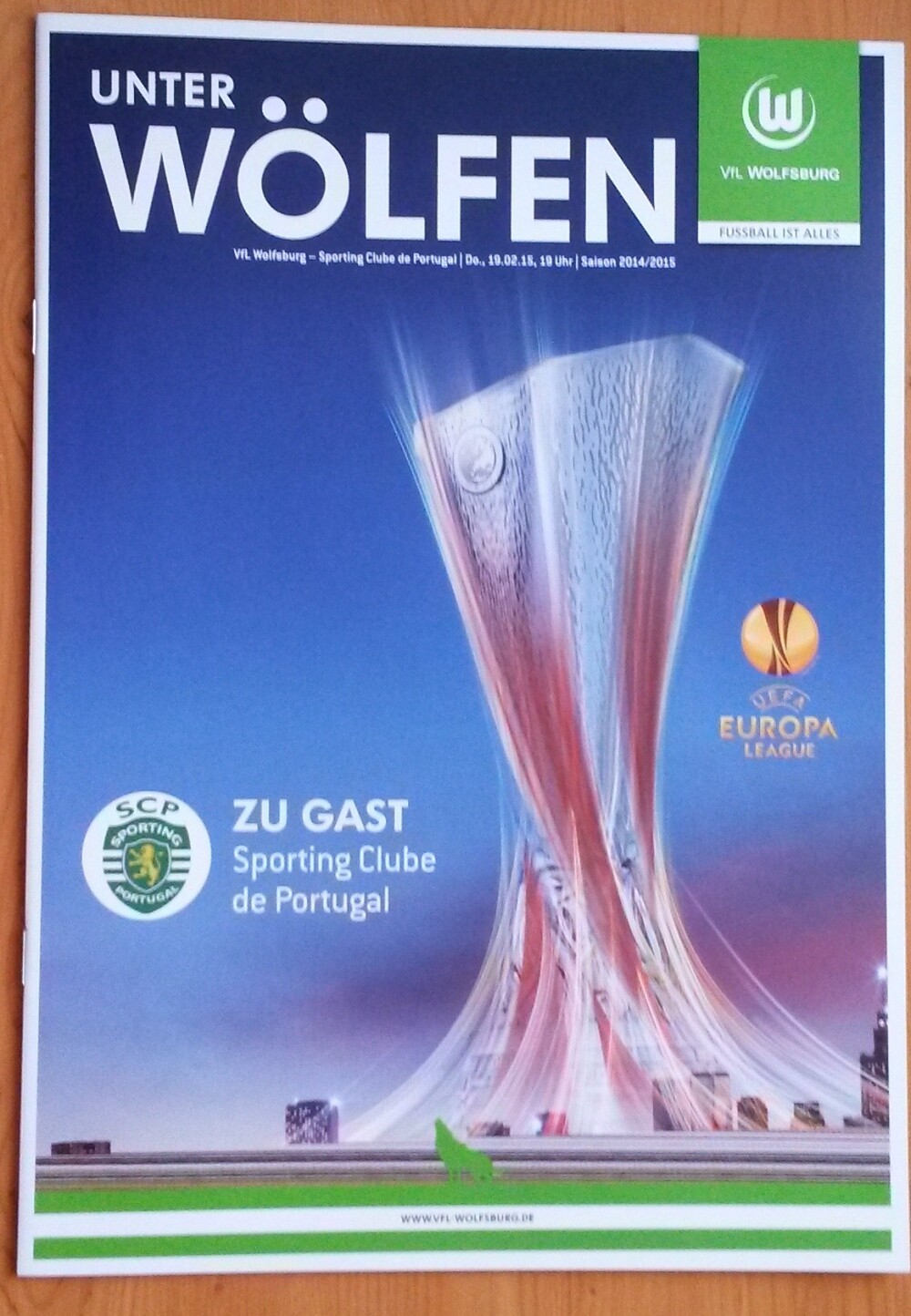 Wolfsburg Germany Sporting Lisbon Portugal 19.02.2015 eBay