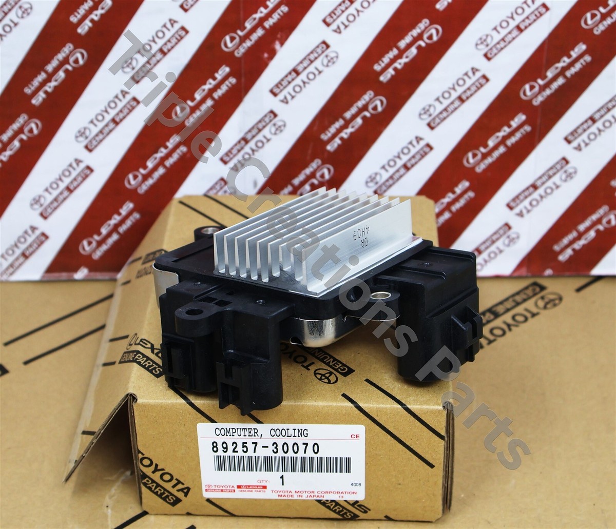 2007-2009 Camry Avalon Radiator Cooling Fan Module 89257-30060 OEM