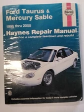    Ford Taurus & Mercury Sable 1996 Thru 2005  Repair Manual Haynes 36075 