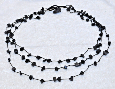 Edelstein - Kette - Collier  - Handarbeit -   K 6 - 11