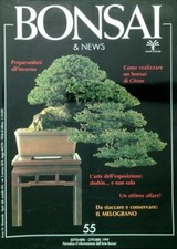 BONSAI & NEWS 55, SETTEMBRE OTTOBRE 1999 AA.VV. CRESPI 1999  BROSSURA