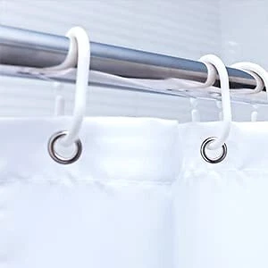  Rustic Tree Shower Curtain Tree Leafless Trunk Abstract 71"WX71"H Black White - Image 4 of 4