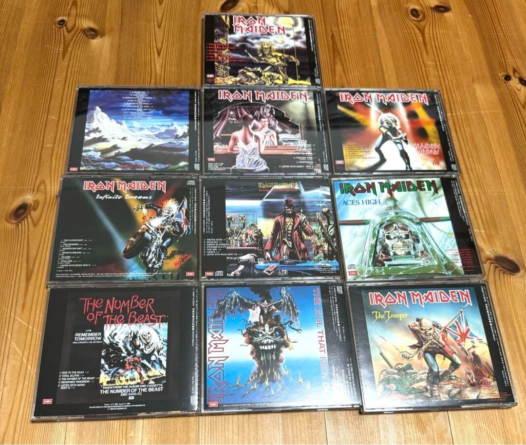 IRON MAIDEN THE FIRST TEN YEARS10 CD set Rare | eBay