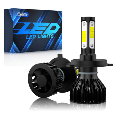 FOR Mitsubishi Pajero/Montero 1998-2006 Headlight Hi/Lo Lamps Bulbs H4 2PC 6500K