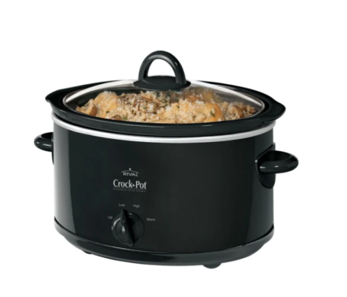 Crock-Pot® 4-Quart Classic Slow Cooker, Black