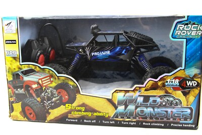 ZEGAN Wild Monster Rock Climbing 4WD Remote Toy 1:18 BLUE ZG-C1802