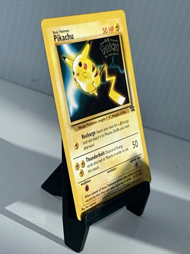 Pokémon JCC Pikachu Wizards Black Star Promociones 4 promoción regular año 1999 - Imagen 6 de 10