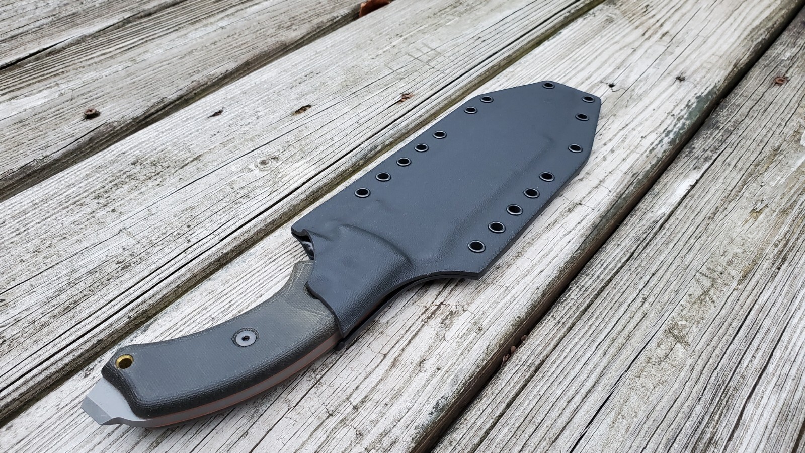 Custom Kydex sheath for TOPS "TAHOMA FIELD KNIFE", pancake (Bk) eBay