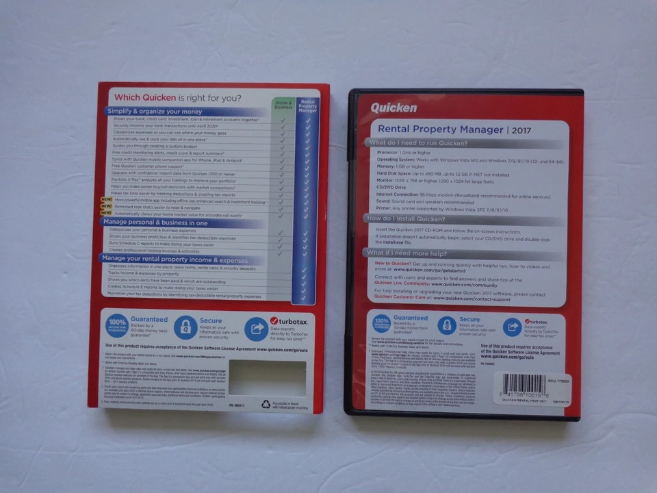 Quicken 2017 Rental Property Manager For Windows Vista SP2, Windows 10, 7, 8,8.1 - Image 4 of 4