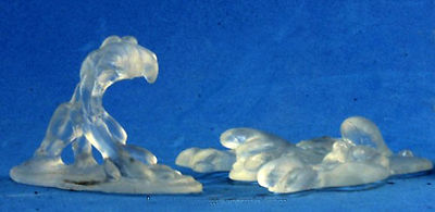 2x TRANSLUCENT SLIME - BONES REAPER Figur Miniatur RPG Translucent 77306