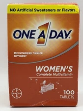 One A Day Women's Complete Multivitamin&Multimineral 100 ct DAMAGED BOX Ex 01/26